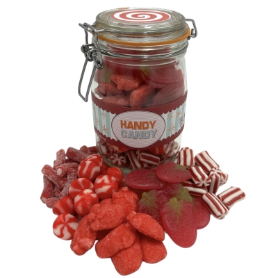 Strawberry Favourites Sweet Jar Strawberry Favourites Sweet Jar
