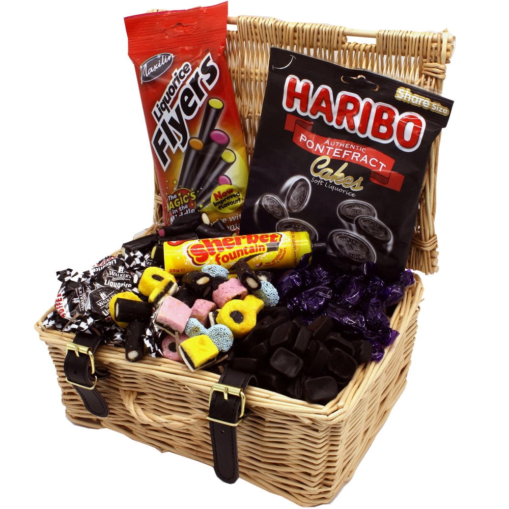 Black Gold Sweet Hamper Liquorice Sweets Gifts Online