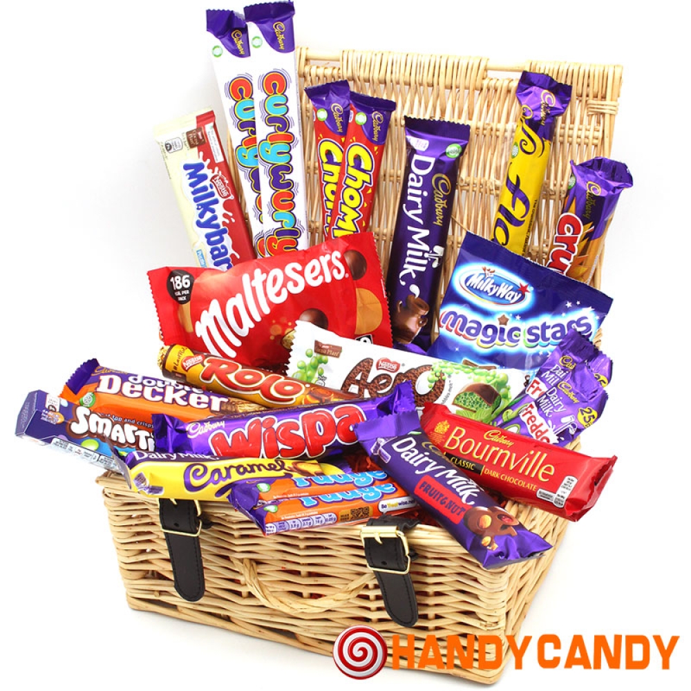 Cadbury Wispa Gold Chocolate Bar Gift Box Present Hamper Happy 