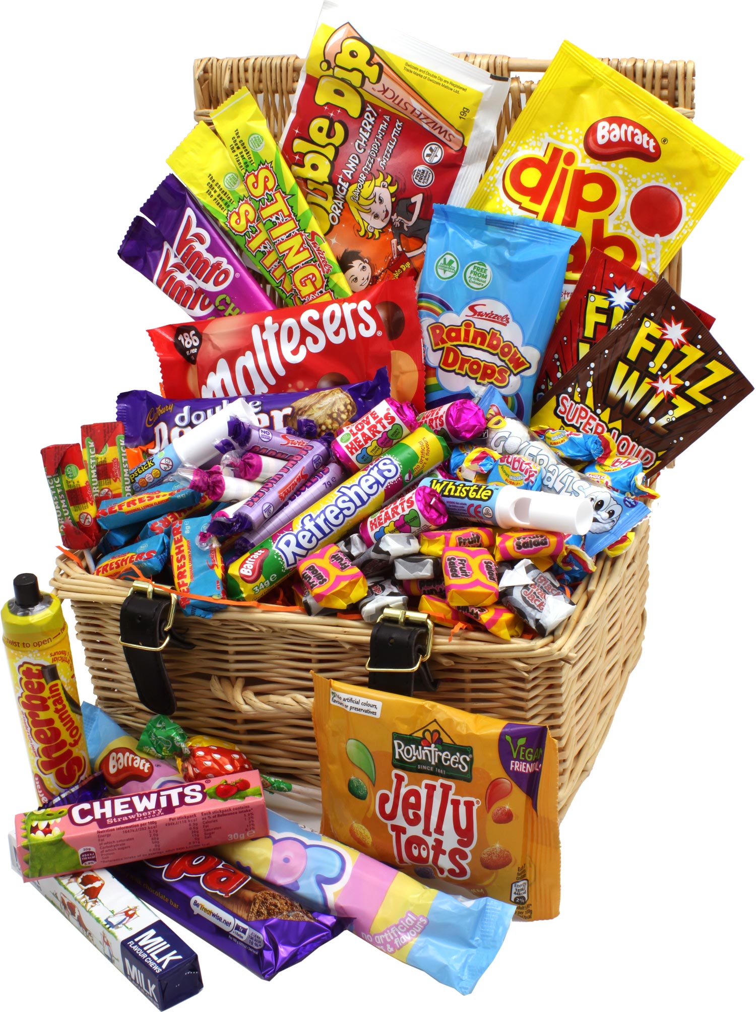 Delights　Retro　sweets　British　Mini　Sweet　Classic　Hamper　gifts