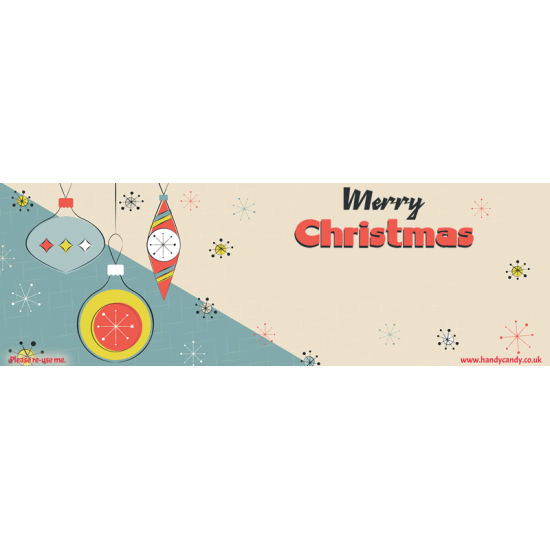 Personalised Christmas Pick & Mix Sweet Jar Personalised Christmas Pick & Mix Sweet Jar
