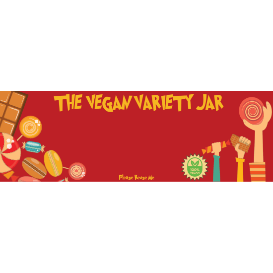 Vegan Variety Sweet Jar Vegan Variety Sweet Jar