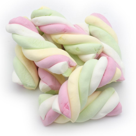 Big Marshmallow Twists - 100g