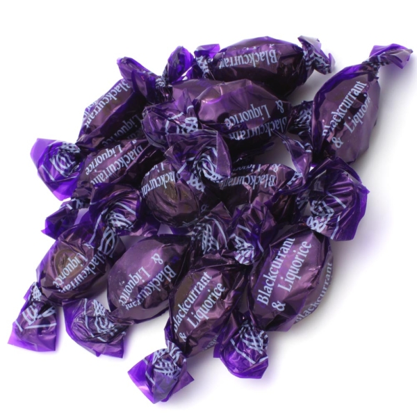 Blackcurrant & Liquorice Old Fashioned Boiled Sweets