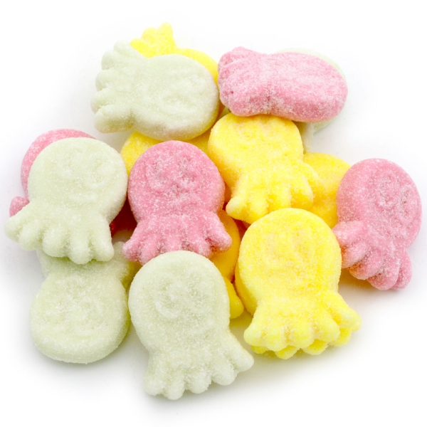 Bubs Sour Octopus sour vegan gummies from Bubs swedish sweets