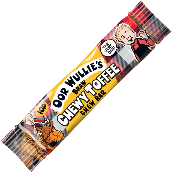 Oor Wullie's  Chewy Toffee Bar - 10 Bars