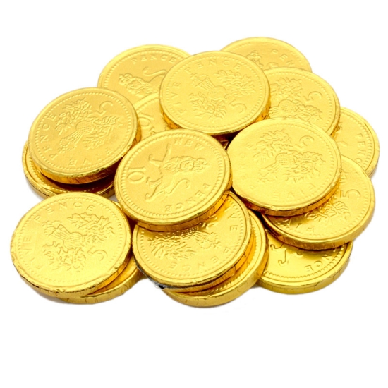 Milk Chocolate Coins - 100g Milk Chocolate Coins - 100g