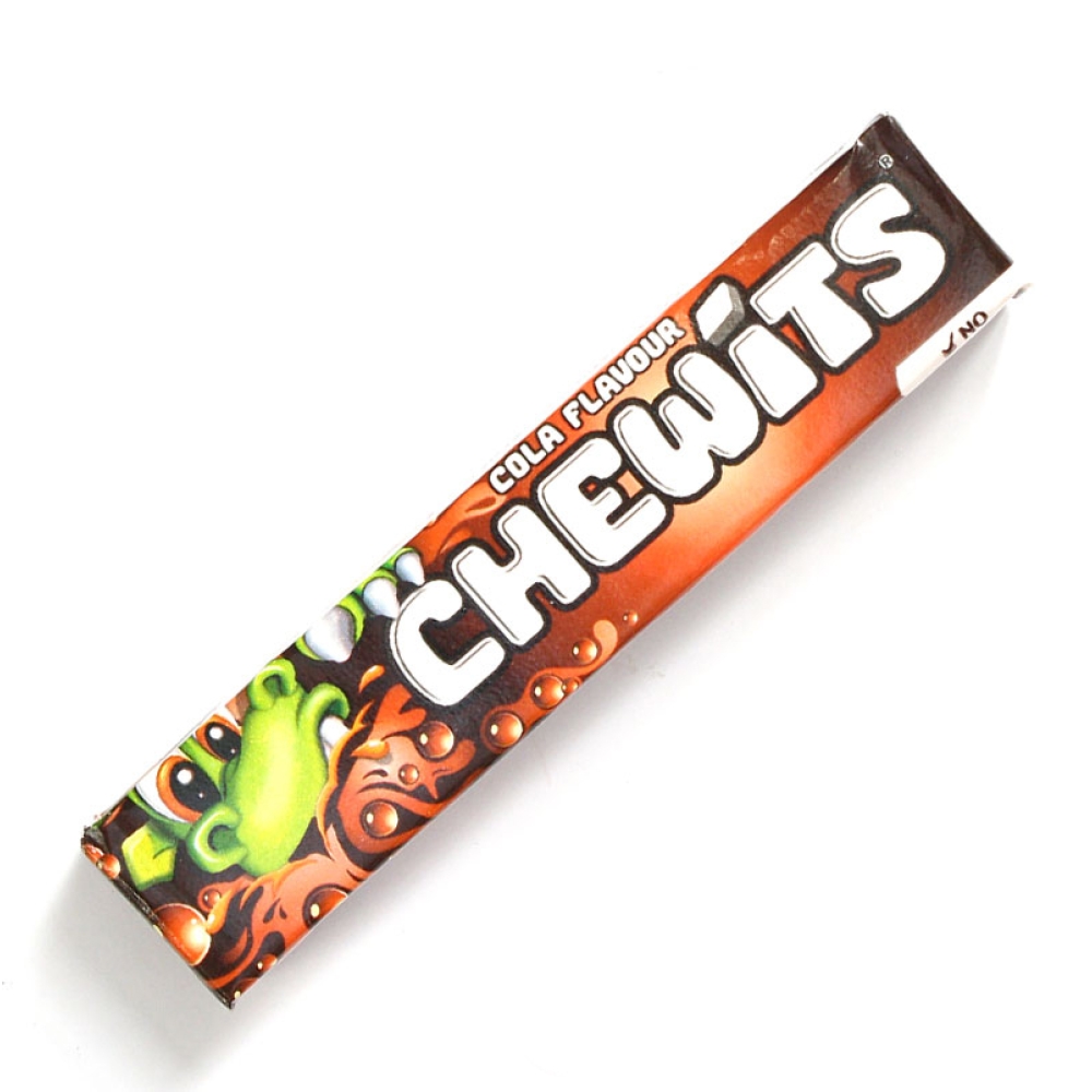 Cola Chewits - 4 Packs- Chewits Sweets From The UK Retro Sweet Shop