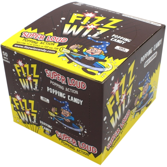 Fizz Wiz Cola Popping Candy - Case of 50
