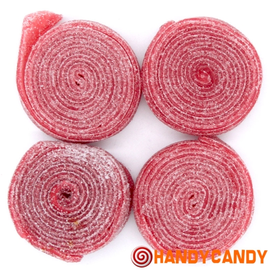Red Fizzy Candy Belt Rolls - 4 Red Fizzy Candy Belt Rolls - 4