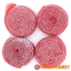 Red Fizzy Candy Belt Rolls - 4 Red Fizzy Candy Belt Rolls - 4