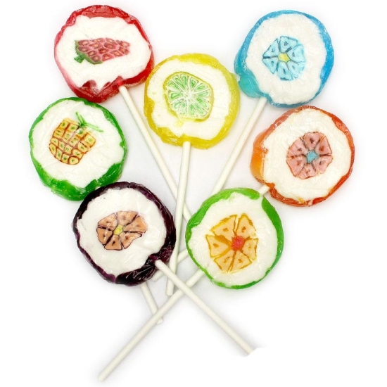 Fruit Rock Lollies - 10 Fruit Rock Lollies - 10