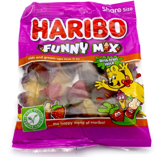 Haribo Funny Mix Share Bag Haribo Funny Mix Share Bag