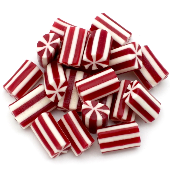 Mini Strawberry & Cream Candy Canes Mini Strawberry & Cream Candy Canes