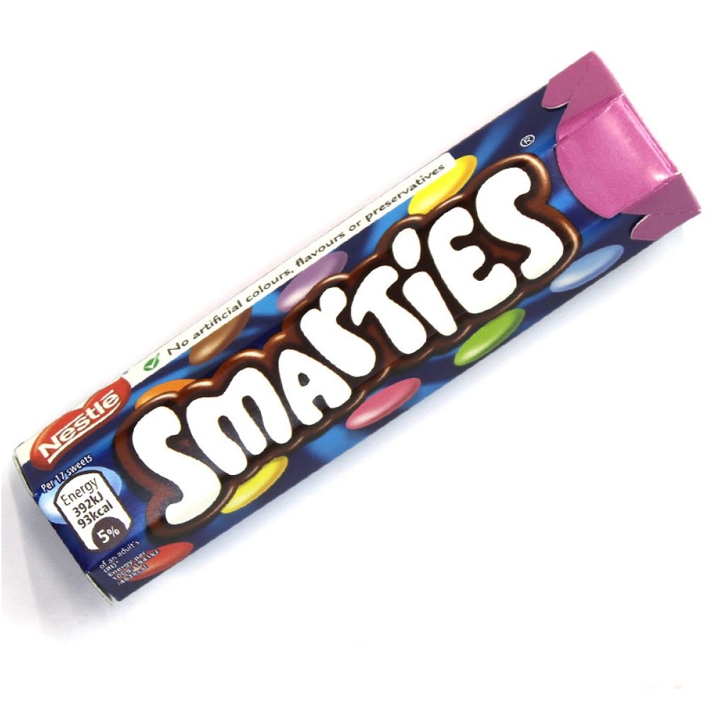 Nestle Smarties 3 Rolls Nestle Sweets From The UK Retro Sweet Shop