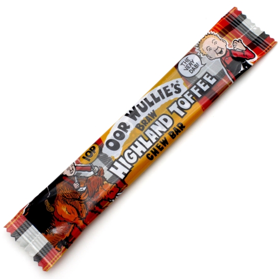 Oor Wullie's Highland Toffee Bar - 10 Bars Oor Wullie's Highland Toffee Bar - 10 Bars