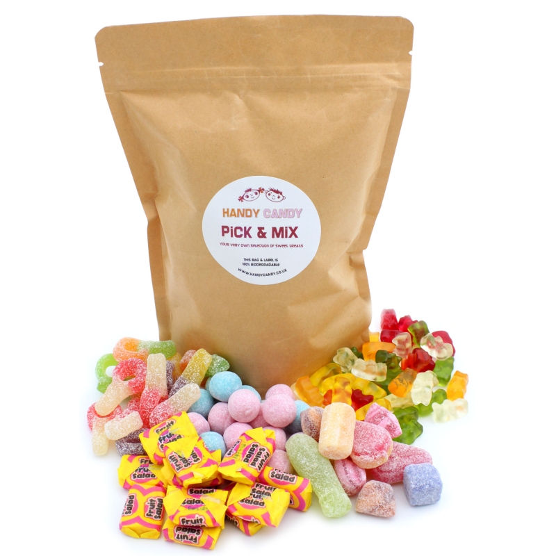 Pick n Mix Sweets Build your own Pick & Mix Jars & Pouches
