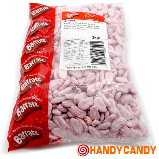 Foam Shrimps - 2kg Bag Foam Shrimps - 2kg Bag