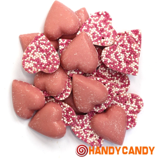 Strawberry Candy Hearts