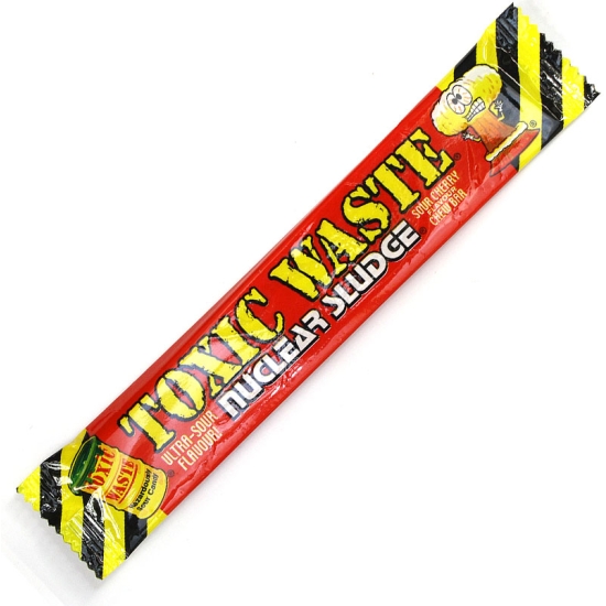 Toxic Waste Bar Sour Cherry - 8 Bars Toxic Waste Bar Sour Cherry - 8 Bars