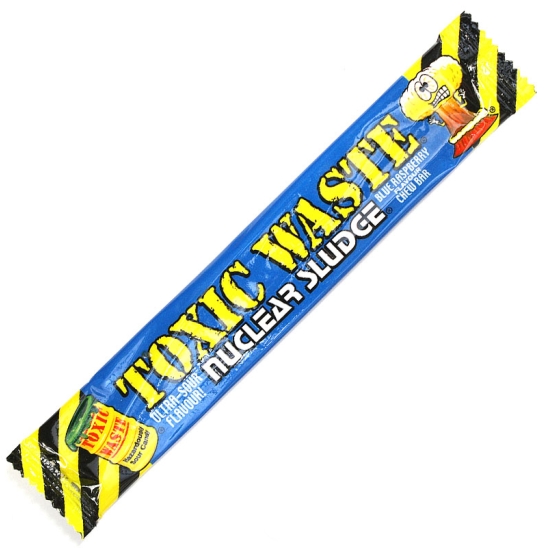 Toxic Waste Bar Sour Raspberry - 8 Bars Toxic Waste Bar Sour Raspberry - 8 Bars