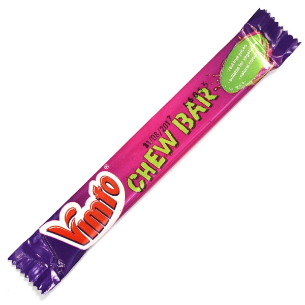 Vimto Chew Bar 10 Bars Swizzel's Matlow Sweets From The