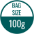 Bag Size 100g