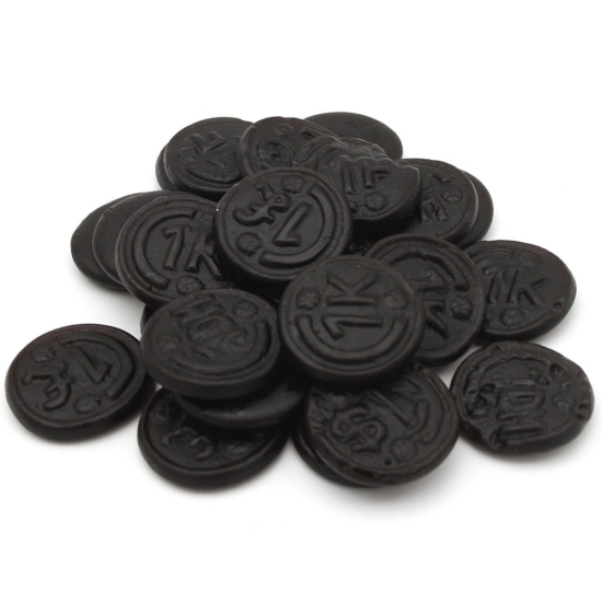 Sugar Free Liquorice Coins