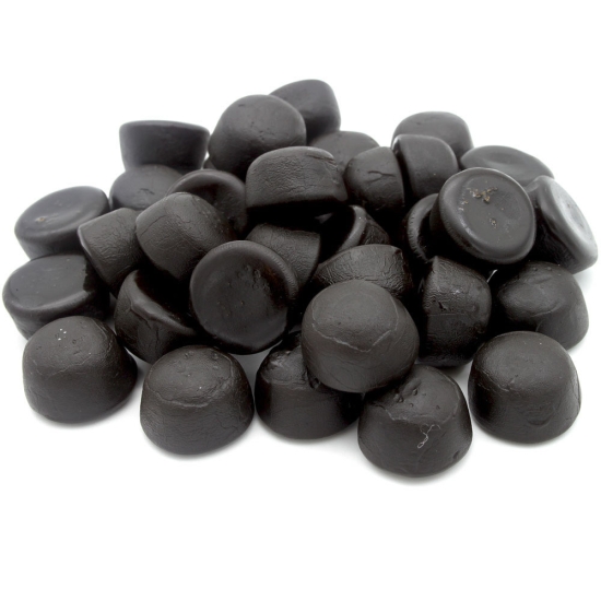 Sugar Free Liquorice Buttons Sugar Free Liquorice Buttons